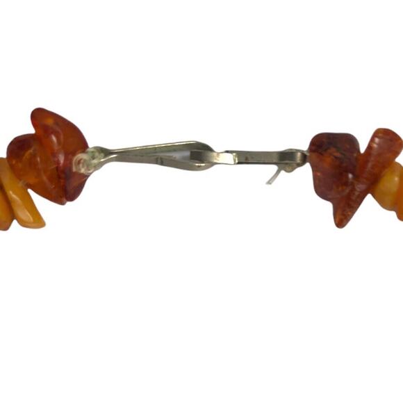 Vintage Genuine Natural Amber 1940's Necklace 26 Grams 17” Mint Condition - Picture 6 of 10